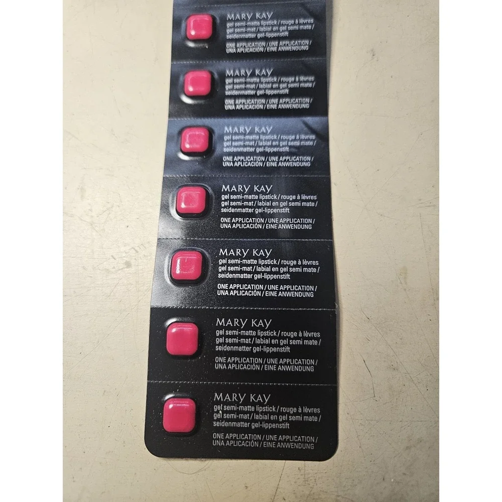 Mary Kay Lipstick Samples, 2 Sets Of 8 Multicolor NEW Powerful Pink Bashful You